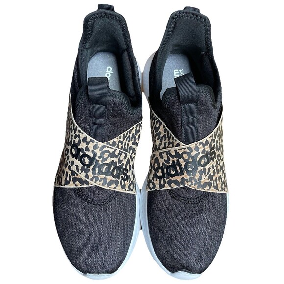 Adidas Women’s Size 8.5 Leopard Cloudfoam Puremotion Adapt Running Sneakers - Picture 3 of 10